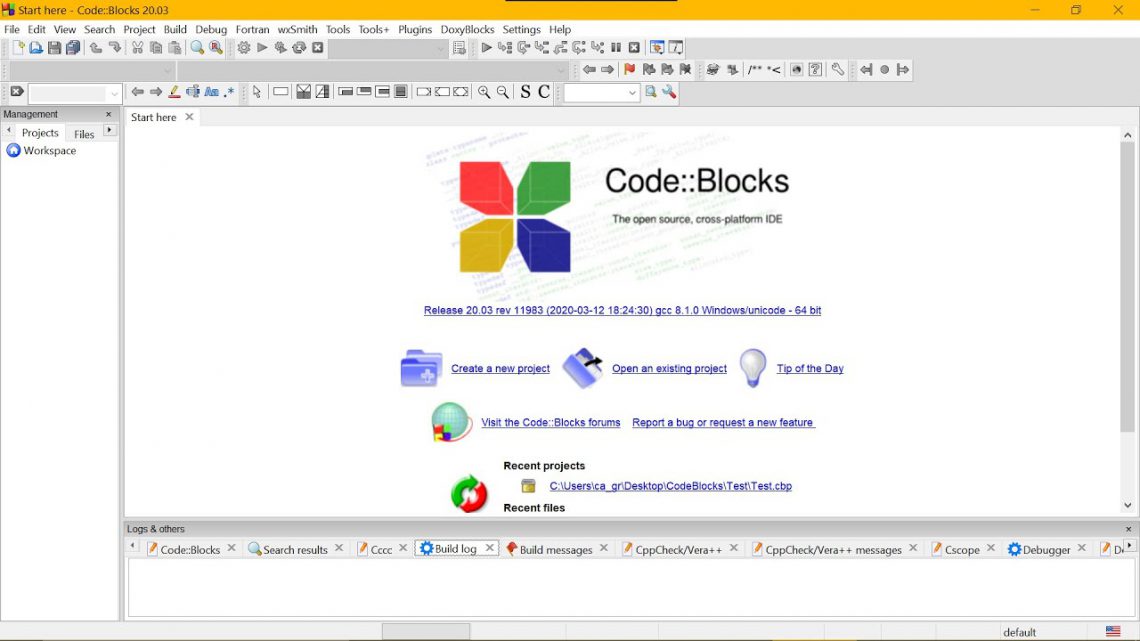 Hướng dẫn cài đặt IDE Code::Blocks (lập trình C/C++)